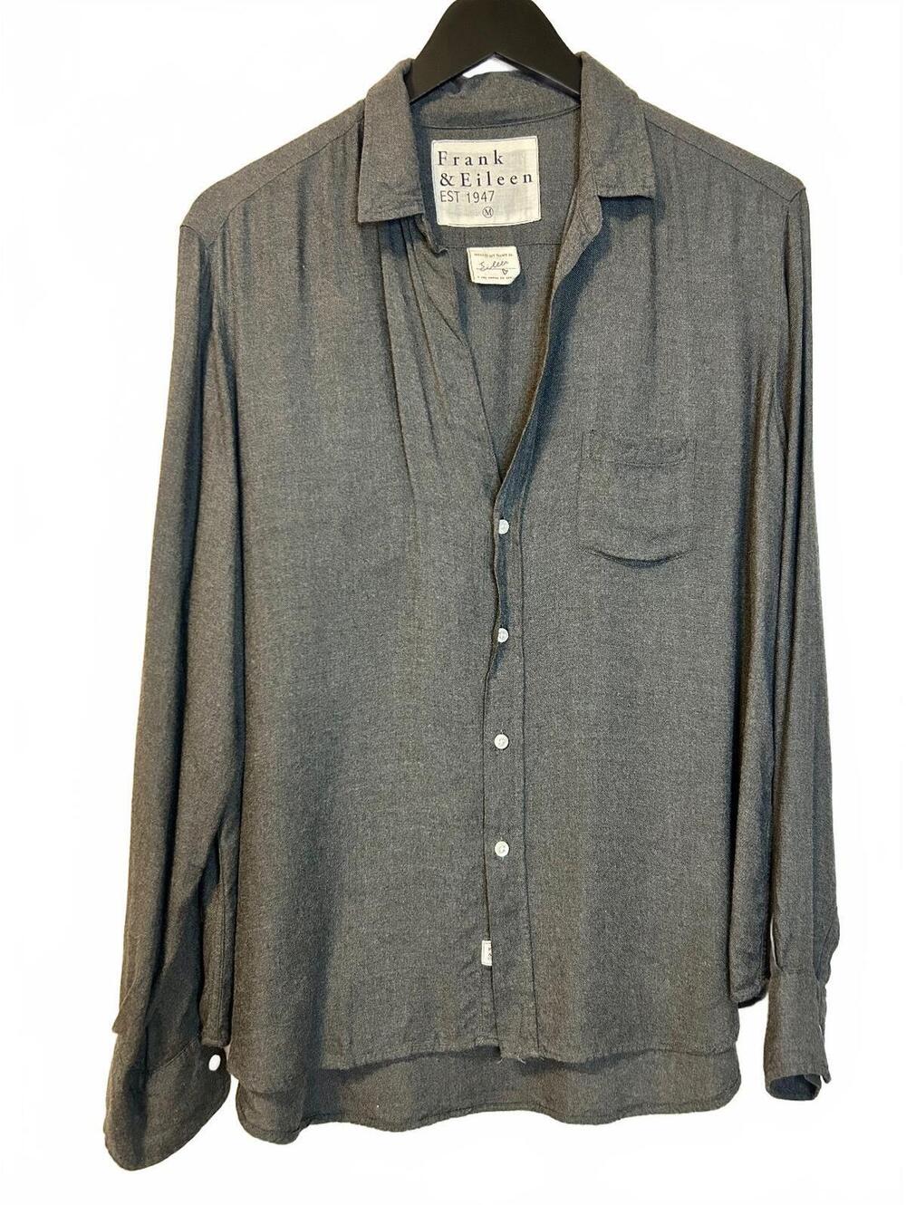 Frank & Eileen Button-Up Shirt Gray Medium